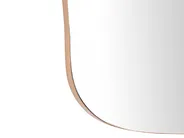 Wandspiegel PUTEAUX 70 cm 92 cm Metall Gold_892032