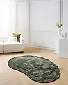 Teppich MASSO Dunkelgrün 160 x 230 cm Viskose