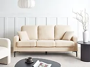 Sofa 3-Sitzer GAVLE Bouclé Beige_1187328