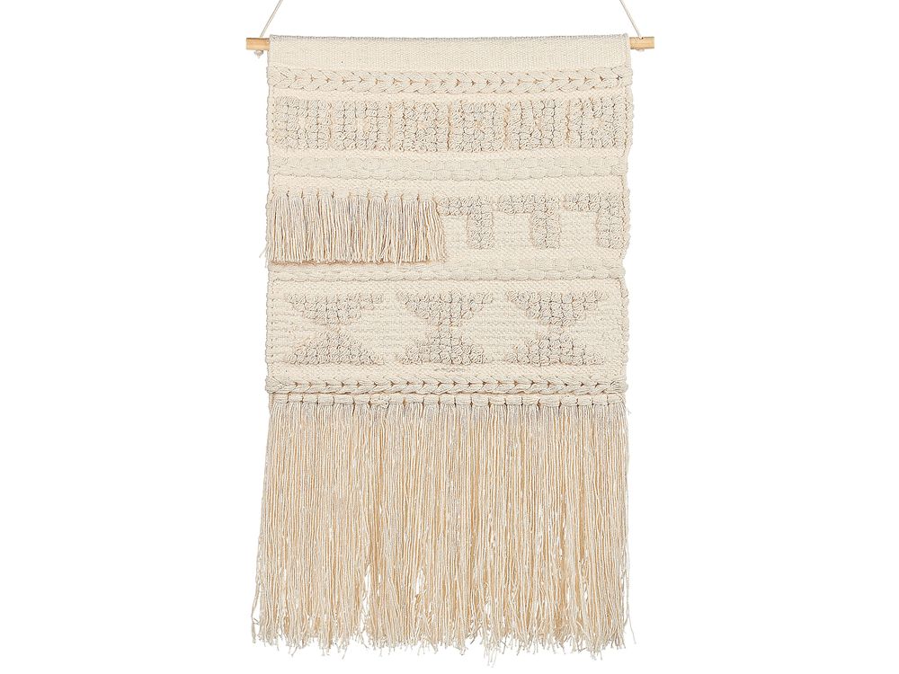 Fabric Wall Hanging KAMOKE Cotton 103 cm Beige