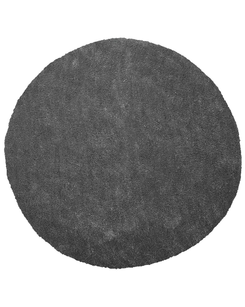 Tapis à poils longs DEMRE Gris foncé ø 140 cm