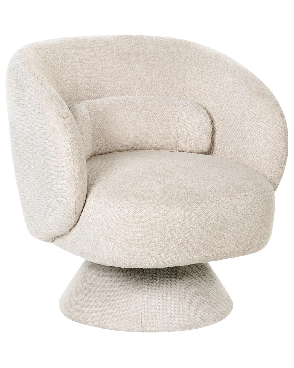 Drehsessel LIEKSA Hellbeige