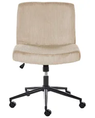 Desk Chair GEDDES Corduroy Beige_1077007