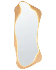 Wall Mirror LAMBLORE 58 cm 171 cm Light Brown_1135795