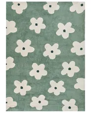 Kids Rug MOKHVA Green 160 x 230 cm Cotton_1061158