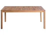 Gartentisch OMBRIANO 180 cm 90 cm zertifiziertes Akazienholz Hellbraun_958713