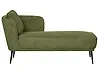 Linksseitige Chaiselongue ARTHEZE Stoff Dunkelgrün