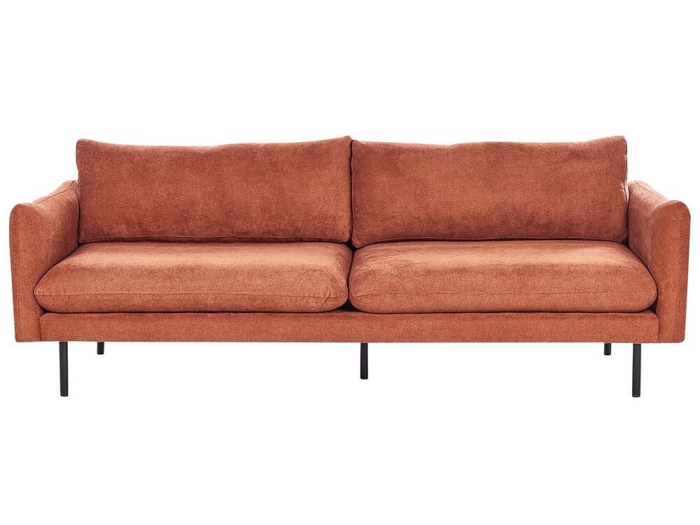 Sofa 3 Seater VINTERBRO Chenille Golden Brown