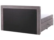 Boxspringbett mit Stauraum MINISTER Stoff Taupe 180 x 200 cm_953991