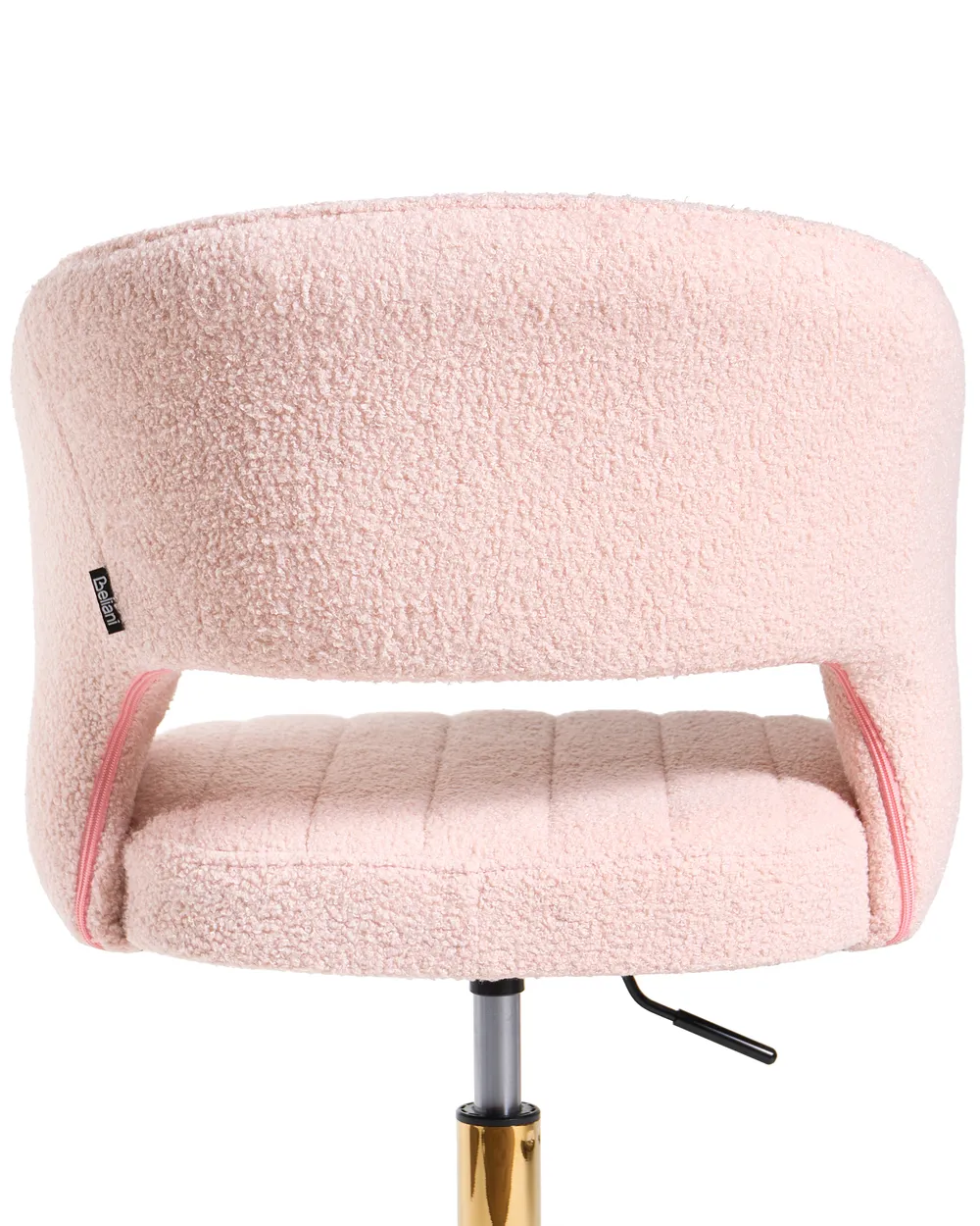 Desk Chair KATONAH Boucle Pastel Pink_1099367