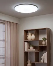 LED Ceiling Lamp VEYA with Remote with Dimmer White_1116425