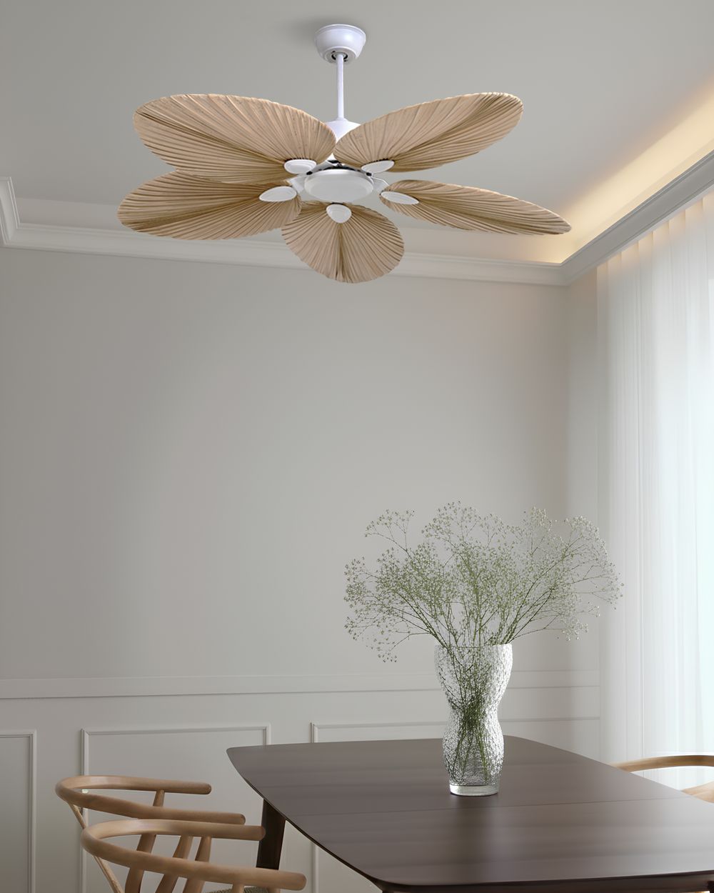 Ventilateur de plafond MAMMOTH Naturel
