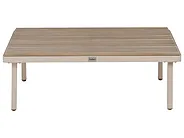 Outdoor Couchtisch FIVIZZANO 90 cm 70 cm Akazienholz Beige_1159297
