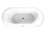 Freestanding Bathtub CARRERA 1500 x 750 mm Black_798803