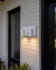 LED Außenwandleuchte CASSLEY mit Bewegungsmelder Weiß_1108098
