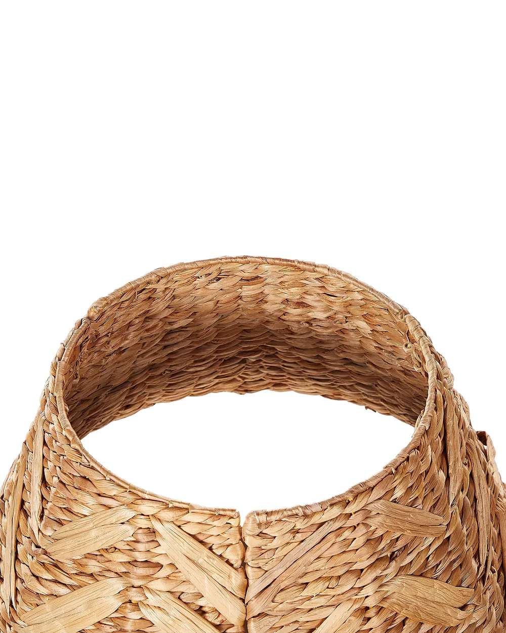 Weihnachtsbaumkragen FLATEYRI 50 cm Wasserhyazinthe Naturfarben_880259
