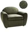 Armchair ELLEDE Boucle Dark Green
