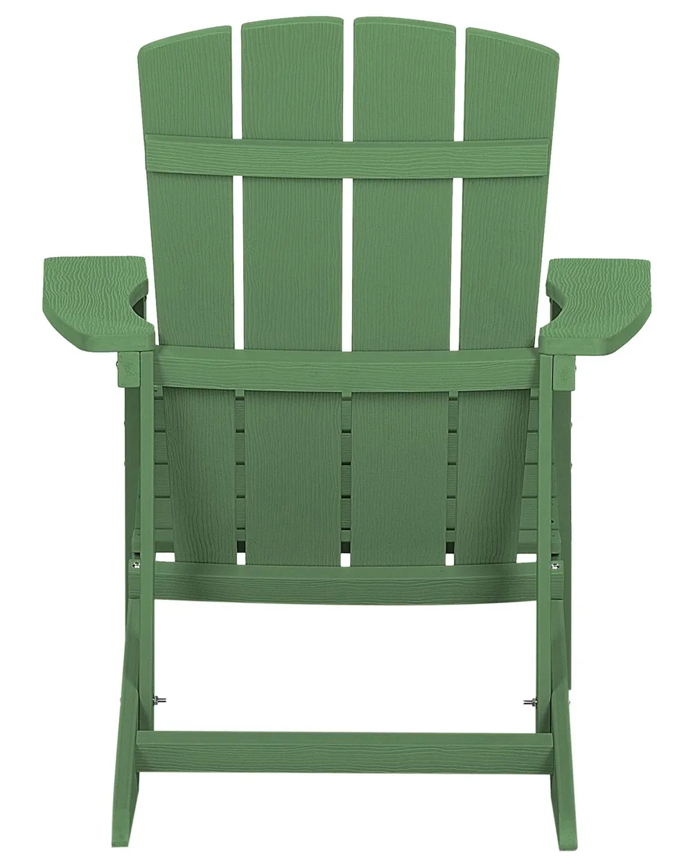 Gartenstuhl ADIRONDACK mit Fußstütze Grün_809554