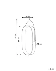 Wandlampe KUNTHI Metall Messing_867909