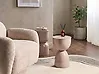 Beistelltisch CANYON Metall Hellbeige
