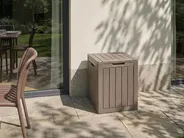 Aufbewahrungsbox MEDELLIN 46 cm 43 cm Taupe_1053506