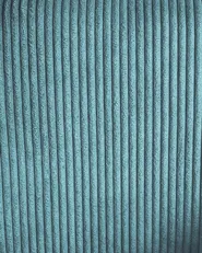Set of 2 Dining Chairs MORI Corduroy Turquoise_1042112