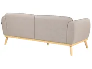 Living Room Set 5 Seater LJUNG Fabric Light Brown_1076506