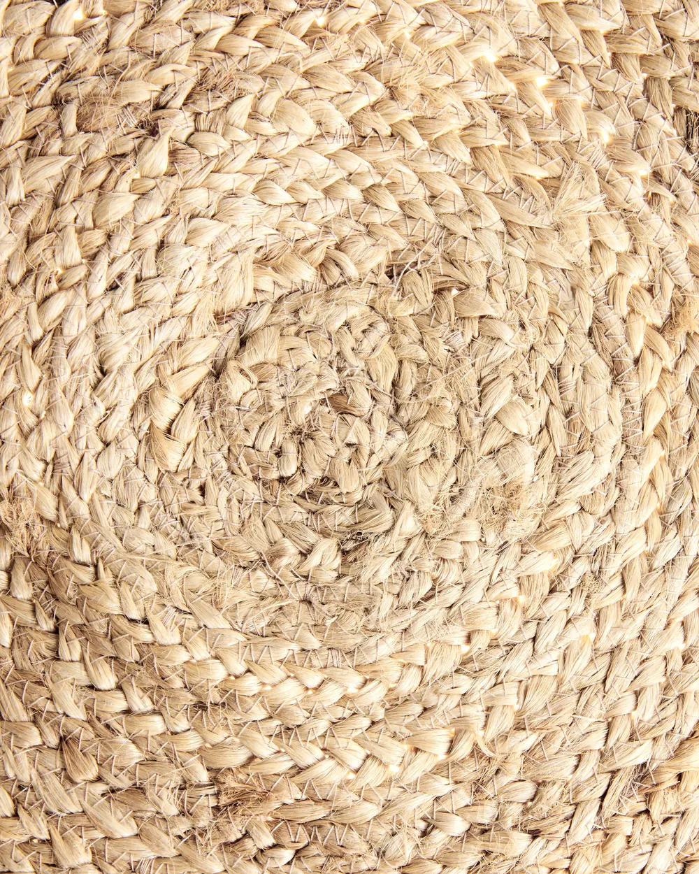 Rug MARTS Dark Red ø 140 cm Jute_958828