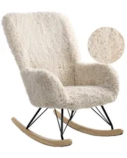 Schaukelsessel AKRA Webpelz Hellbeige_1033110