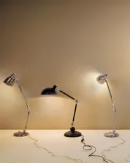 Desk Lamp MERAMEC Adjustable Metal Black_550531