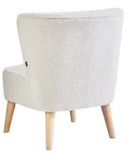 Sessel ALVEN Bouclé Cremeweiß_967393
