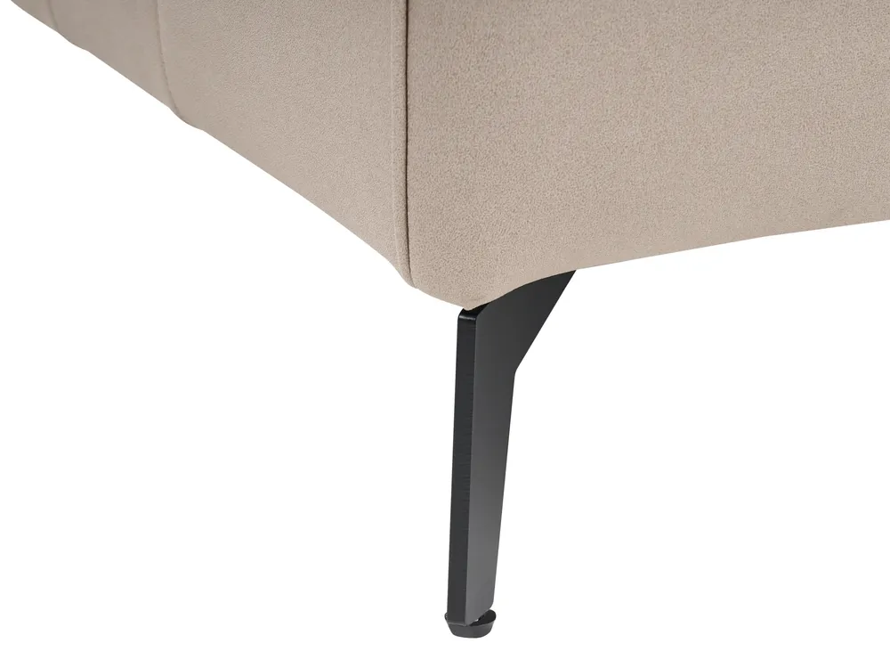 Sofa 2-Sitzer OMMEL Stoff Taupe_1035538