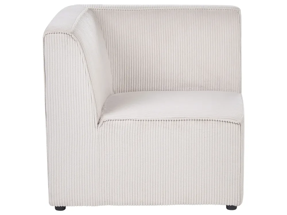 Modul Ecksofa 4-Sitzer LEMVIG Cord Beige rechtsseitig_1052837