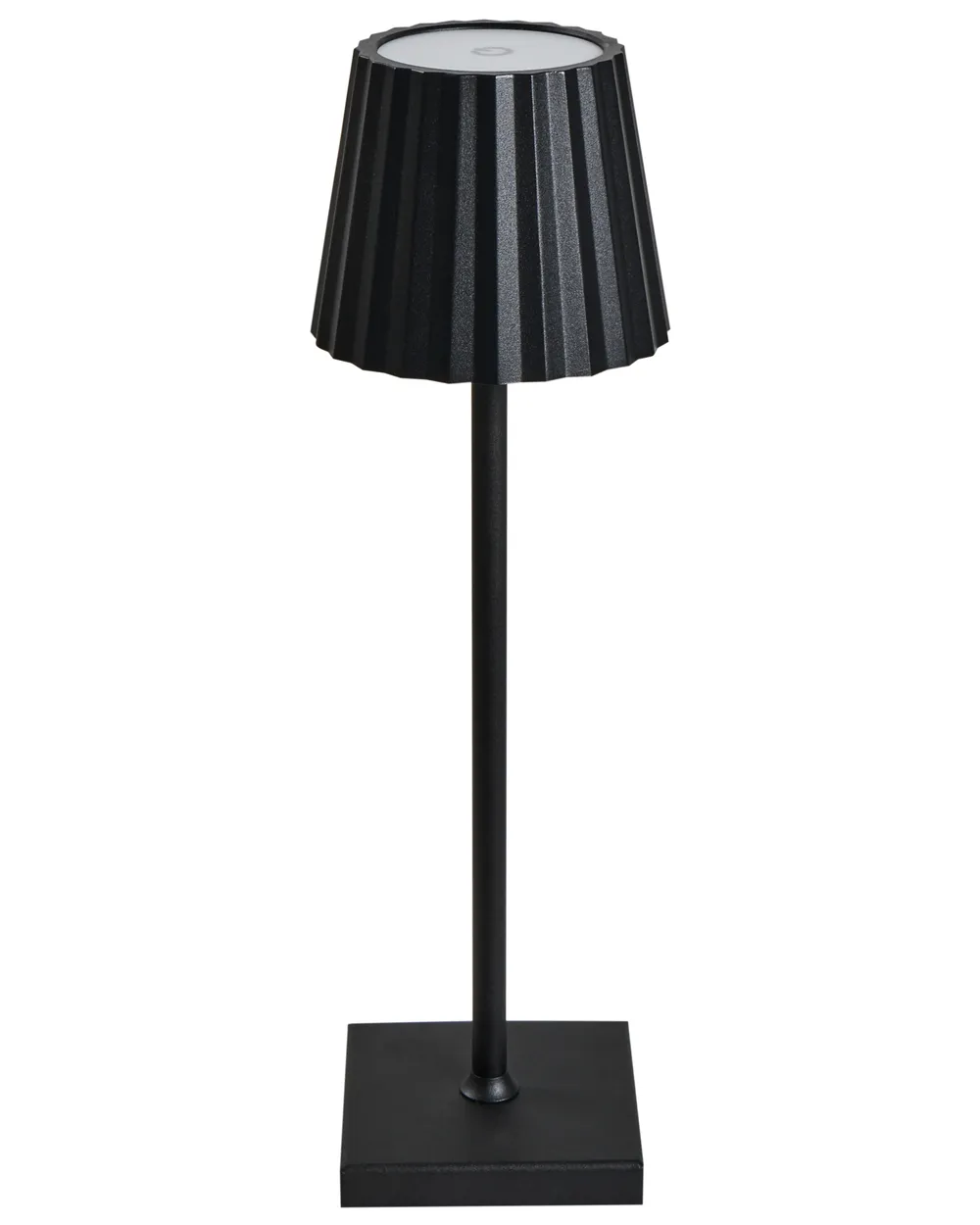 Tischlampe POMBEIRO Metall Schwarz