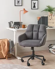 Desk Chair PALMDALE Grey_935412
