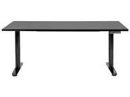 Schreibtisch elektrisch höhenverstellbar DESTINAS 160 cm 72 cm Schwarz_899691
