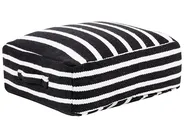 Pouf SETTAT Baumwolle Schwarz_830724