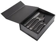 30 Piece Cutlery Set FUSILLI Black_902821
