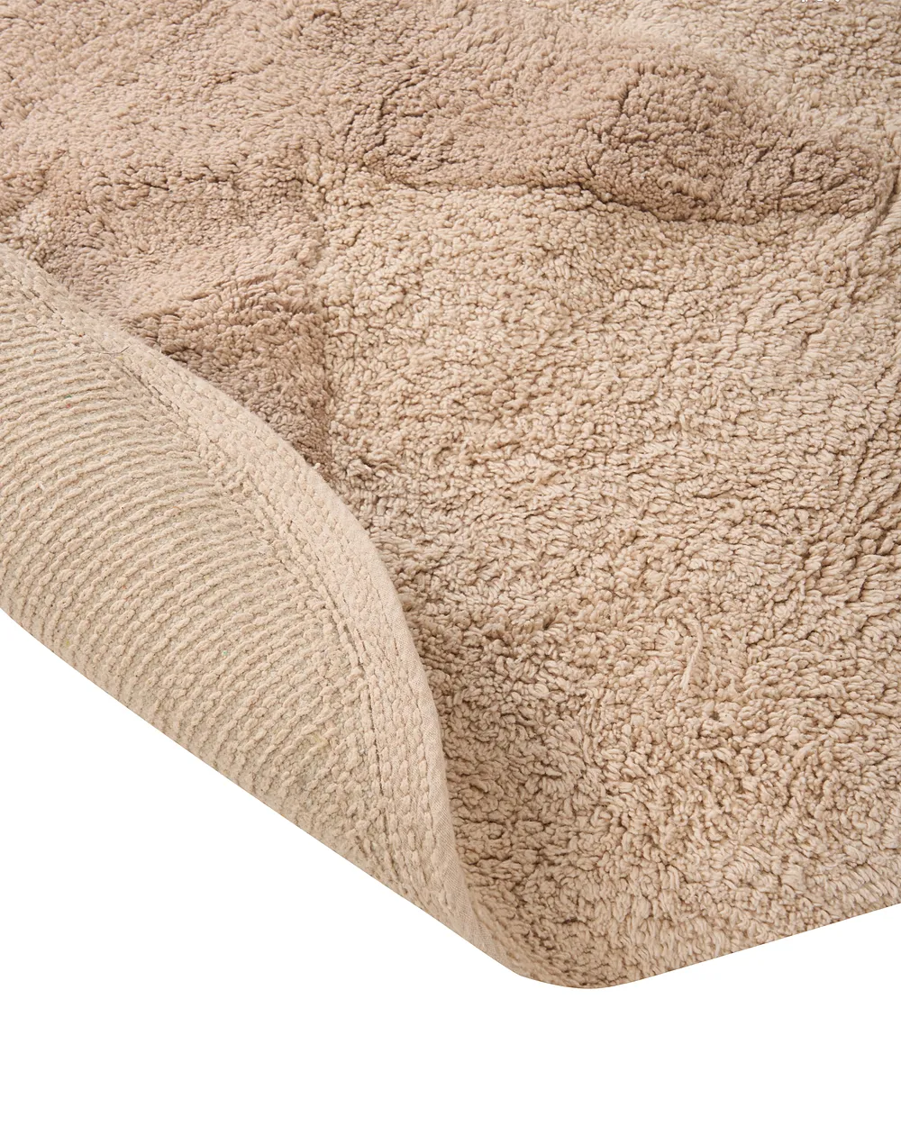 Kindervloerkleed IRINGAL  Lichtbeige ø 120 cm Katoen_1155029