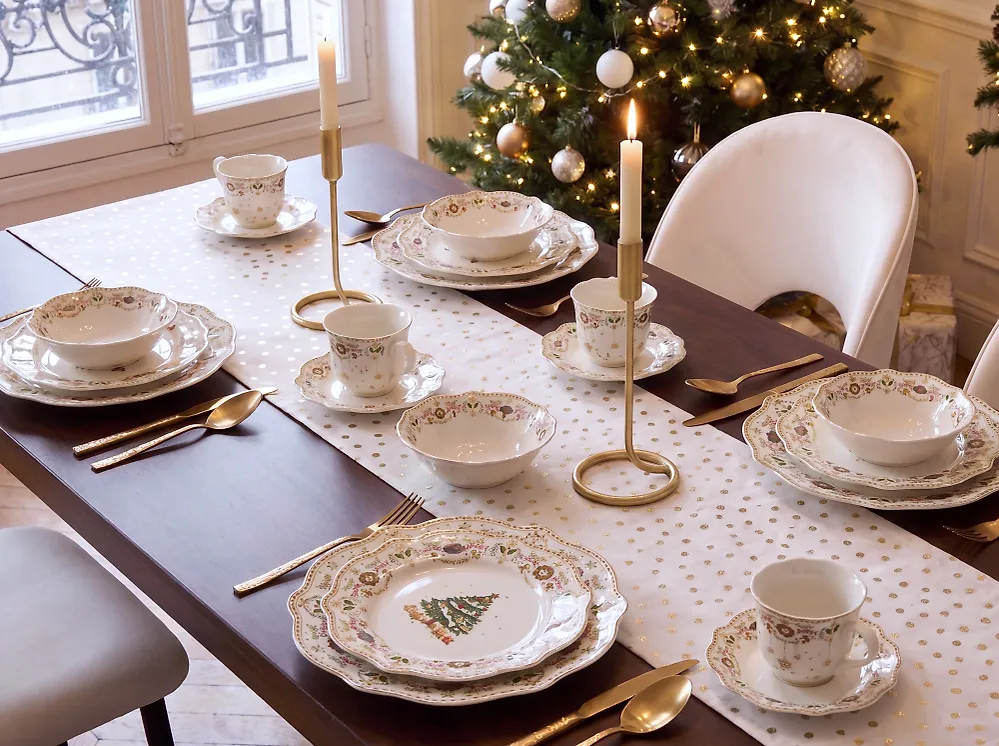 20-Piece Dinnerware Set CARDAMOM Porcelain White_1191779