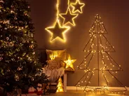 Christmas Decoration LED IMPALA 40 cm Advent Calendar Light Brown_829704
