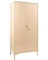 Kleiderschrank ARDURA Beige Metall