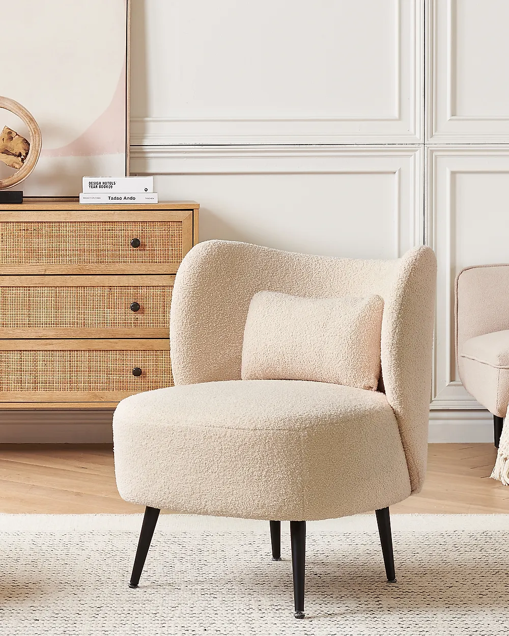 Sessel OTSBY Bouclé Beige