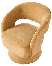 Draaifauteuil NAANTALI  Mosterdgeel_1164481