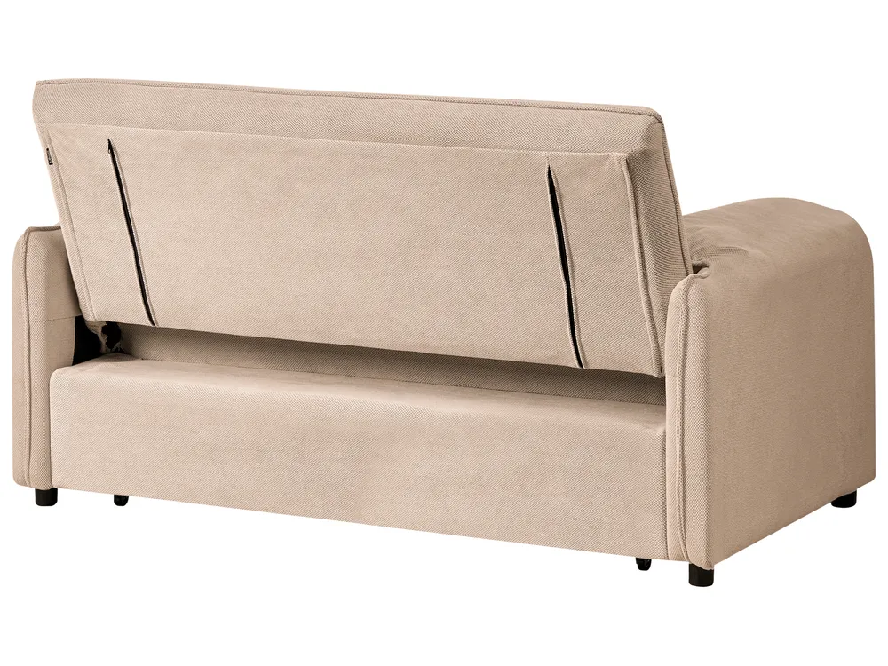 Schlafsofa HORMA Stoff Hellbraun_1030100