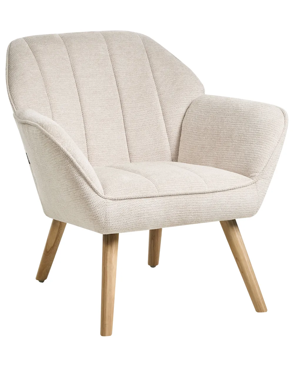 Fauteuil TORUD Stof Lichtbeige