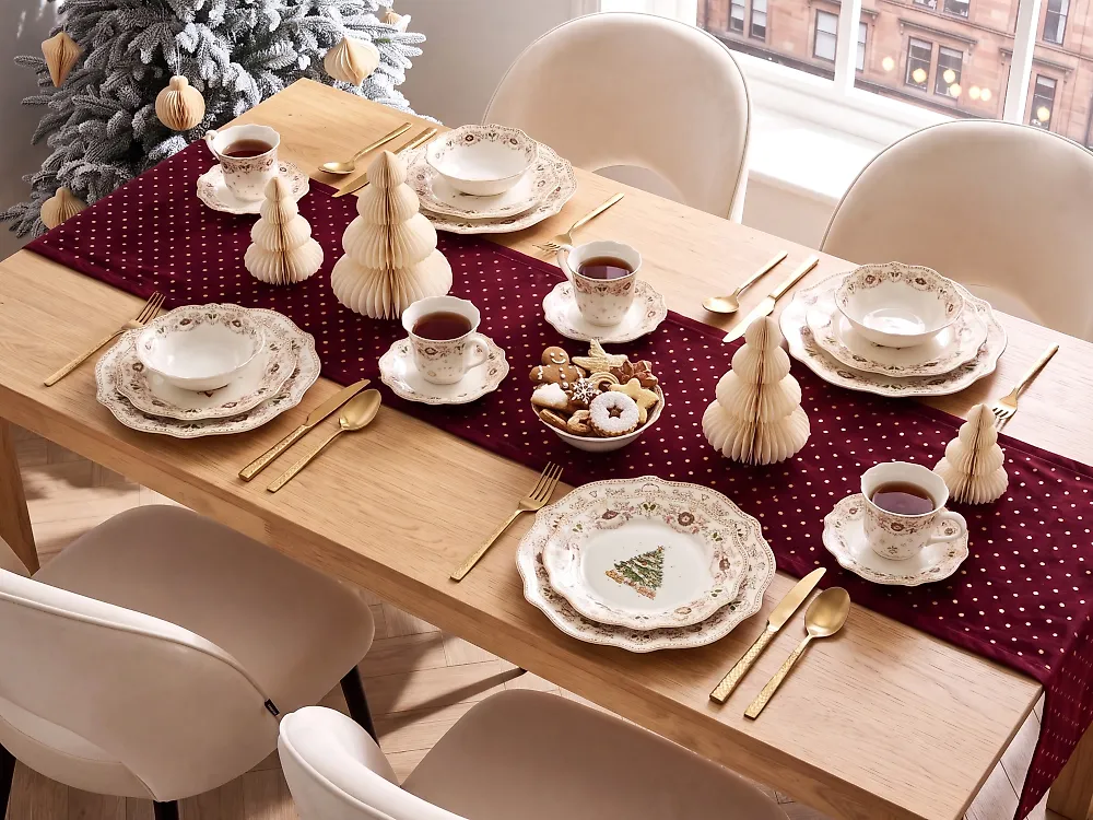 20-Piece Dinnerware Set CARDAMOM Porcelain White