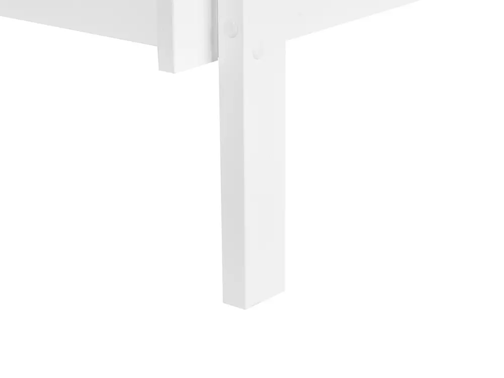 Bunk Bed with Drawers ALBON Pine Wood White 90 x 200 cm (EU Single)_797247