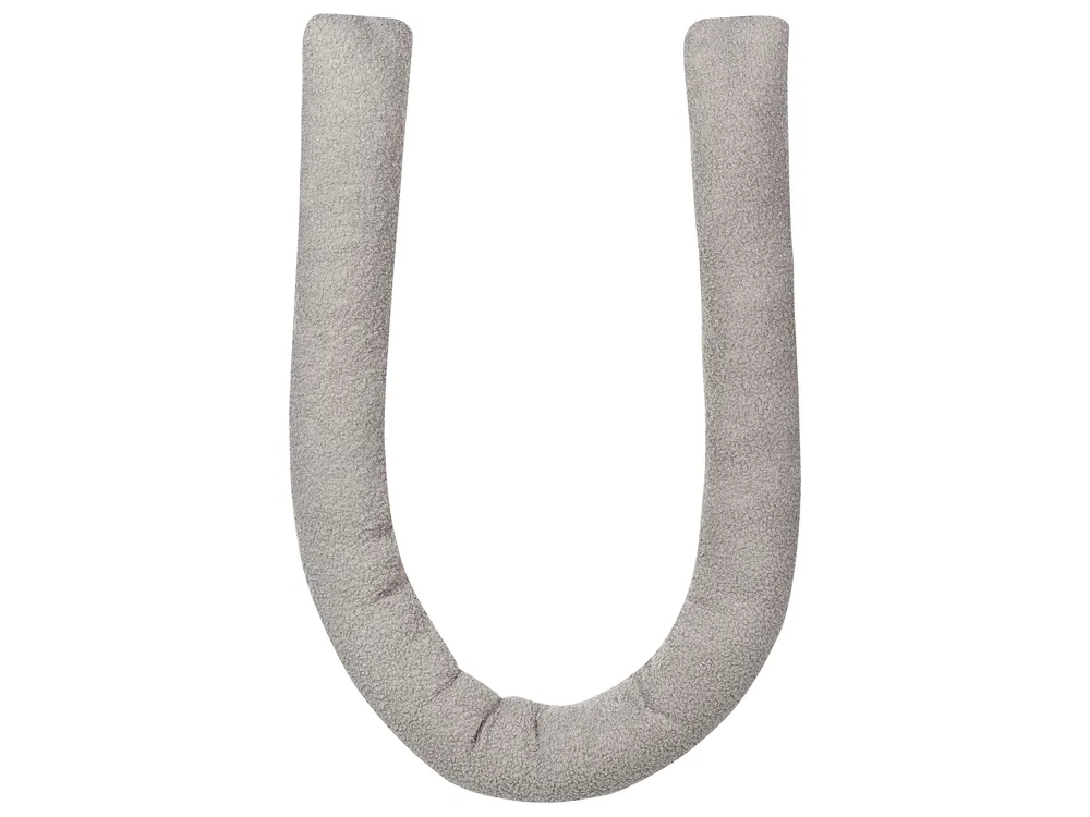 Dekokissen GLADIOLUS 172 x 14 cm Bouclé Grau Ohne Muster_891057