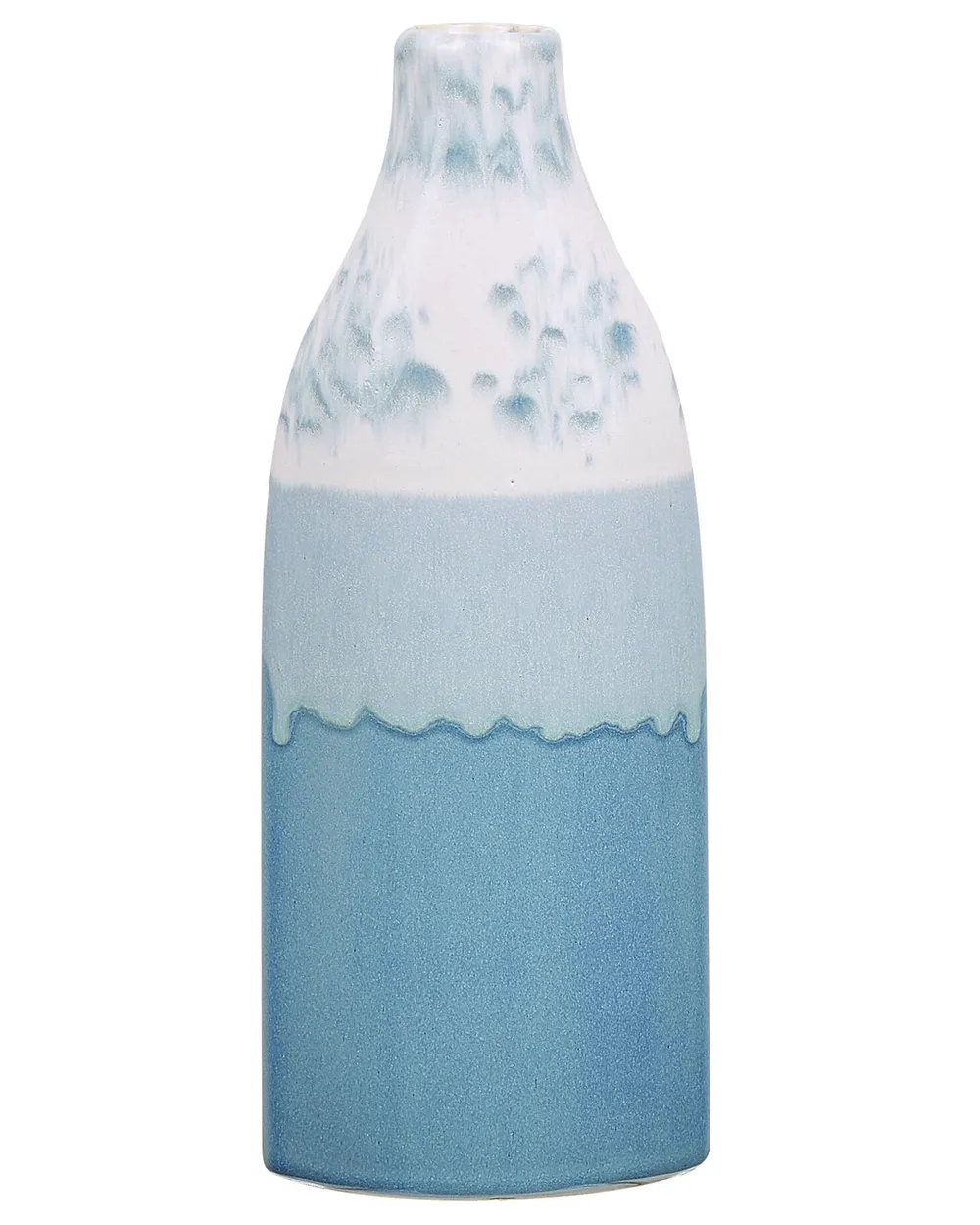 Flower Vase CALLIPOLIS 30 cm Stoneware Blue